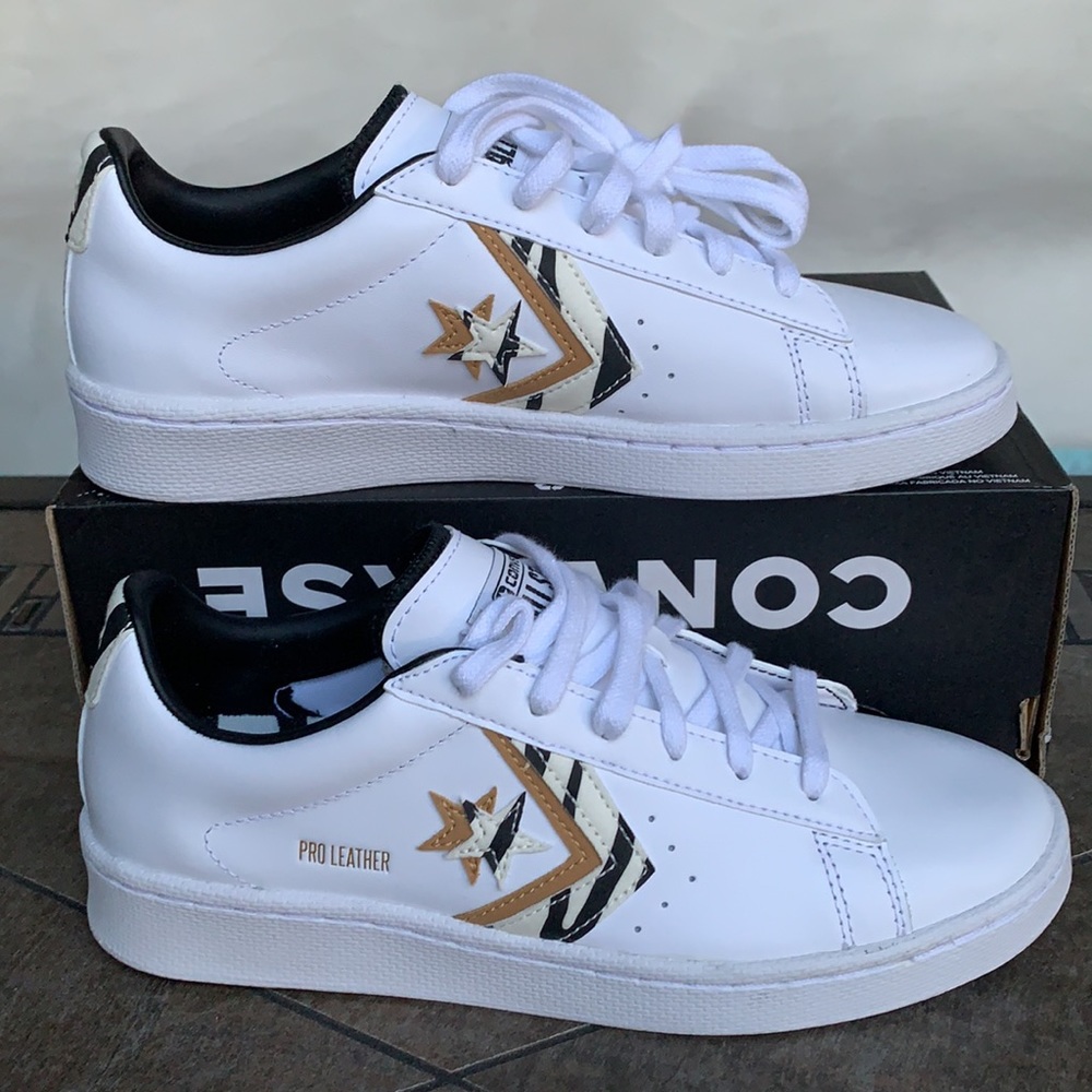 CONVERSE PRO LEATHER OX WHITE/EGRET/SOBA WMNS